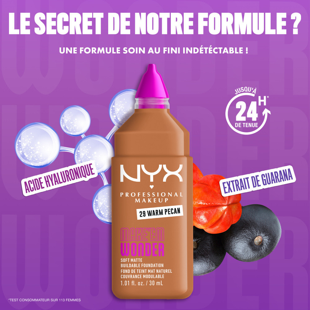 NYX Professional Makeup Make 'Em Wonder WARM PECAN