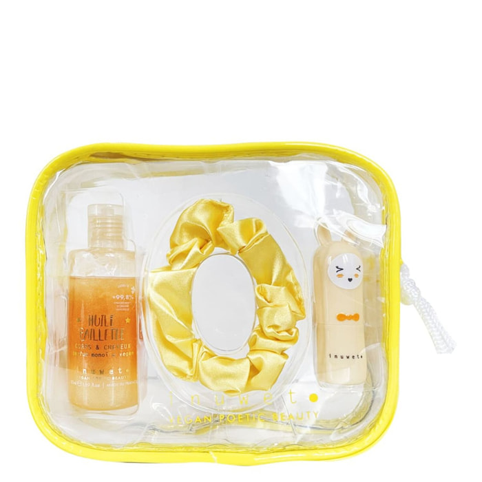 Camille - Trousse Huile Pailletée Corps 50 ml + 2 Produits