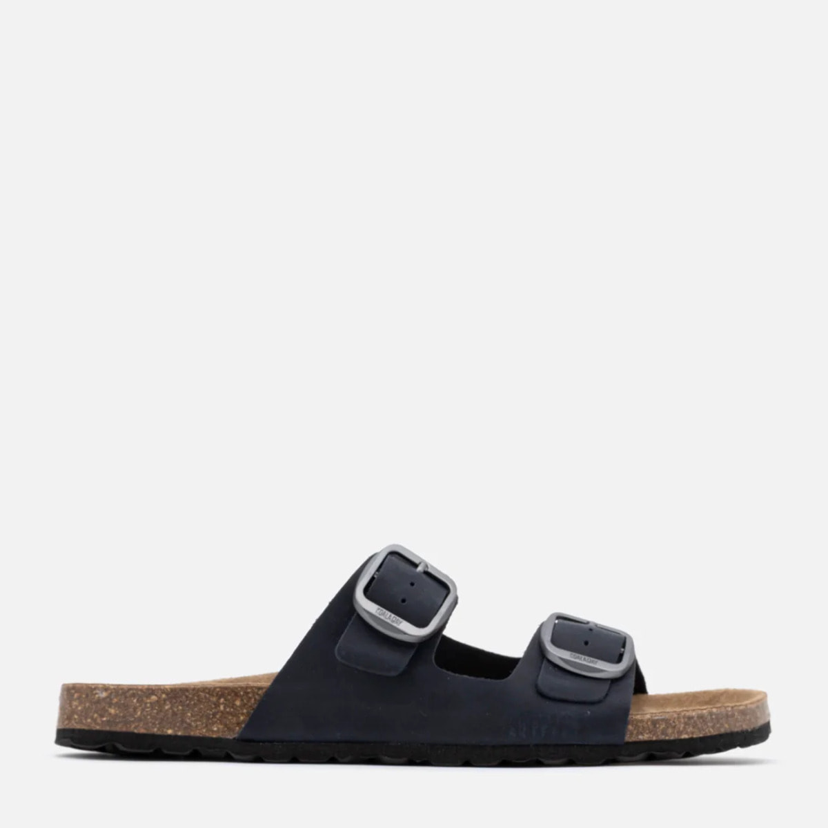 Sandalia Bio Piel Azul Marino - Cherokee