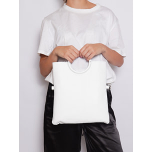 Borsa a mano da donna Made in Italy - Modello Valora Chic - 100% pelle - 29.0 x 30.0 x 1.0 cm