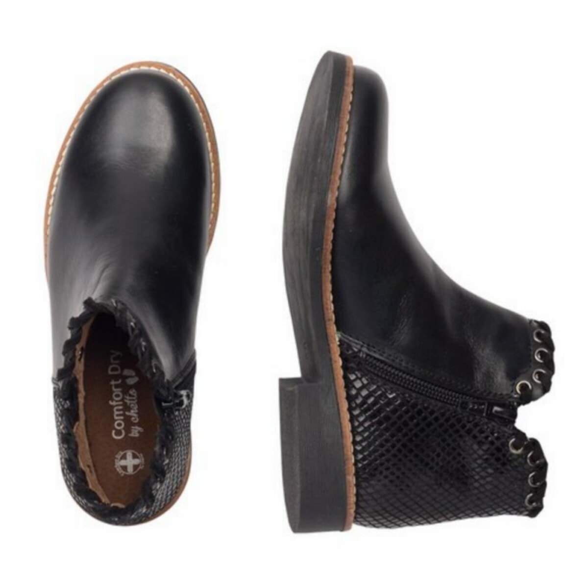 Botin clasico en piel