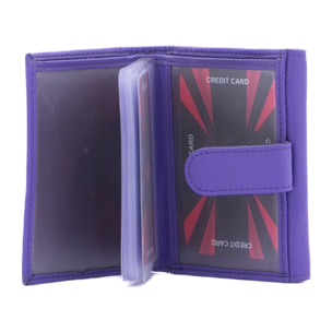 Portafoglio  da donna ecopelle Prodotto Vegano 9x8x2 cm