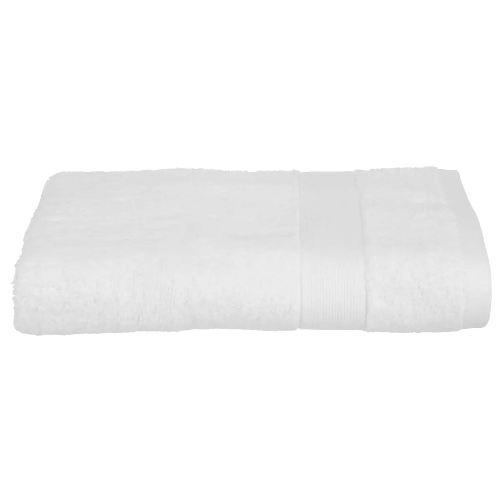 Drap de douche "Essentiel" - coton 450 gr/m² - blanc 70x130 cm
