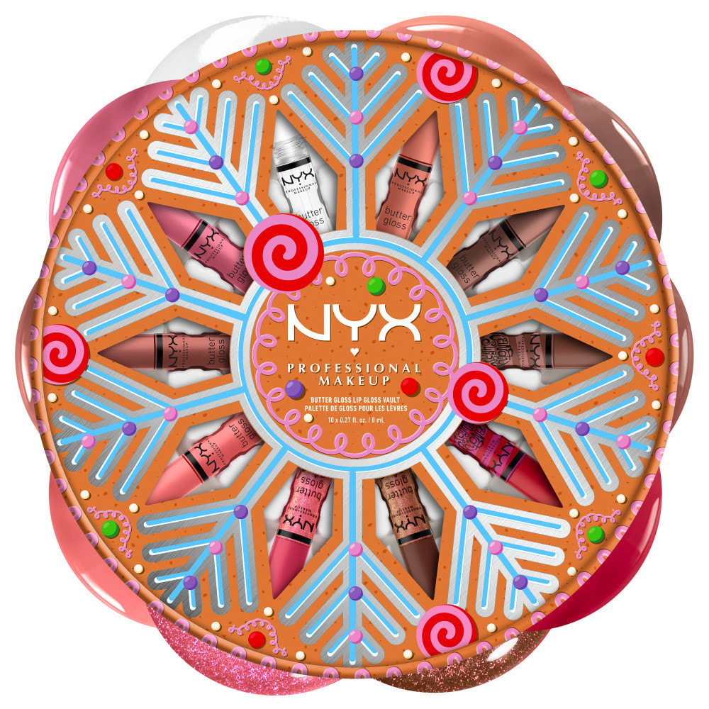 NYX Professional Makeup Collection Limitée Gingerbaddies Land Coffret Butter Gloss