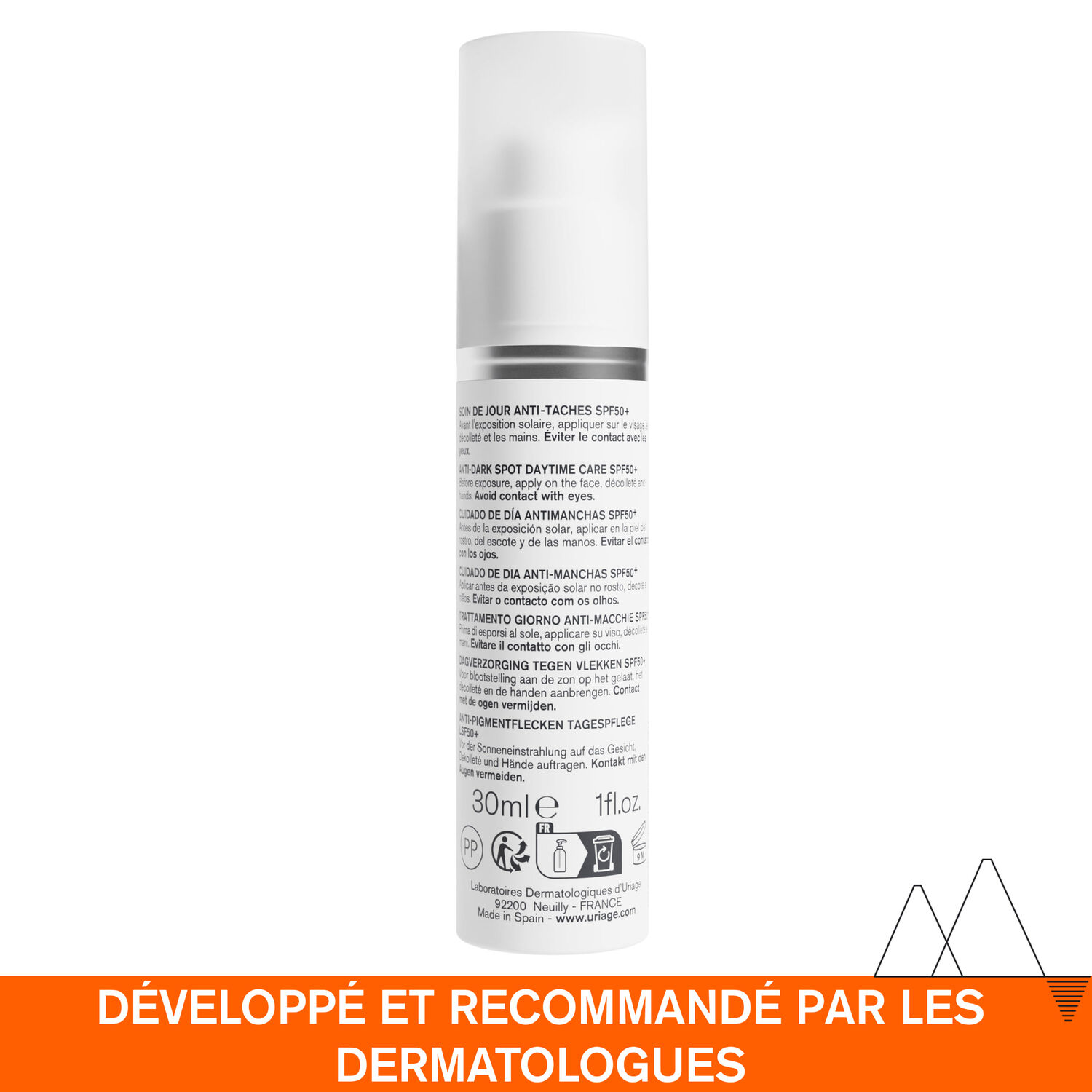 Depiderm SPF50+ - Soin de Jour Anti-taches 30 ml