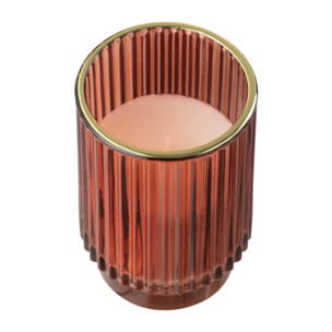 J-Line bougie parfumée Olive & Frank Incense - rouge - large - 30H