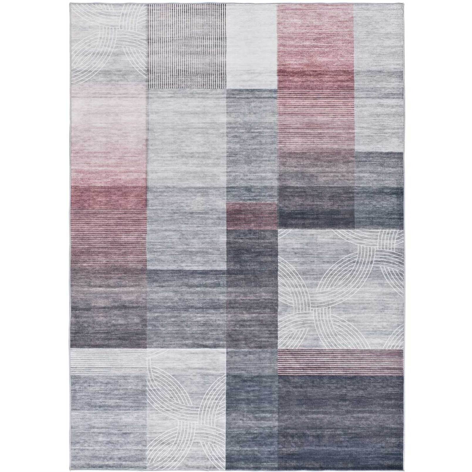 Alfombra impresa geométrica multicolor Class, varias medidas disponibles