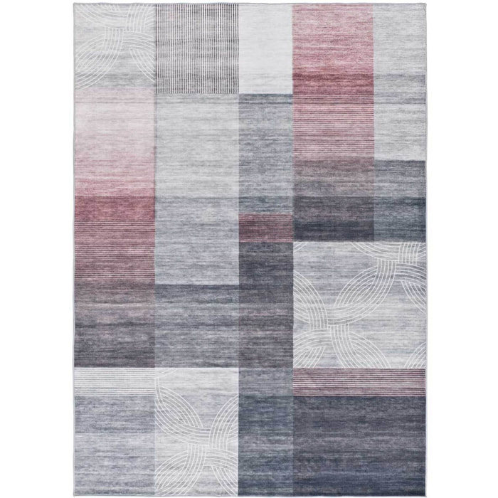 Alfombra impresa geométrica multicolor Class, varias medidas disponibles