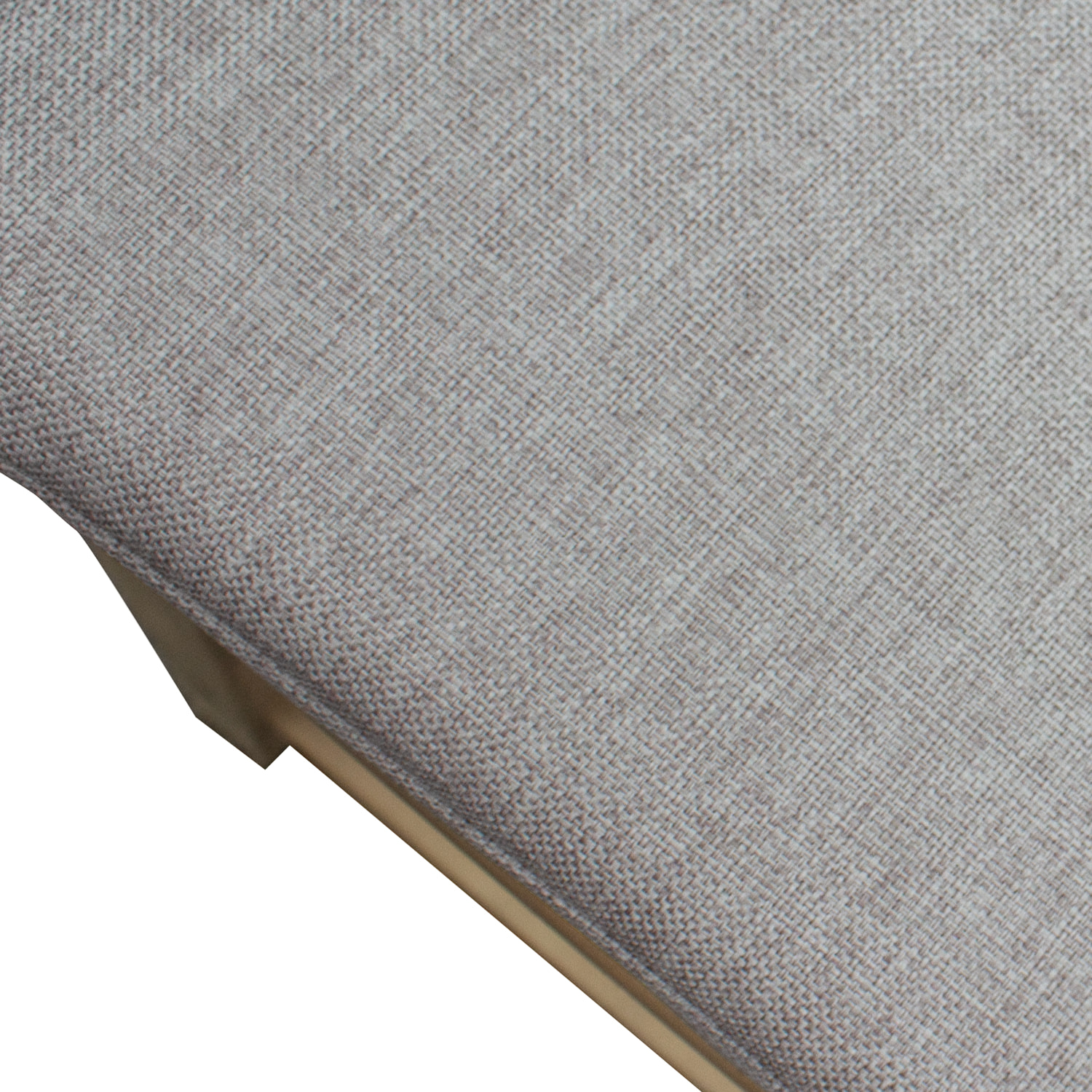 Mange debout ARUBA en acacia 4 places - coussins sable