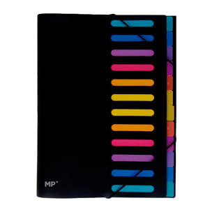 CARPETA CLASIFICADORA CON GOMAS A4