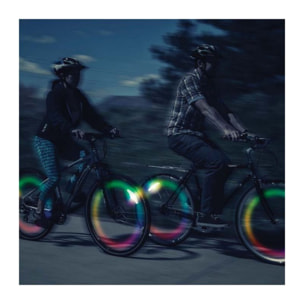 Lumière NITE IZE LED pour roue vélo Spokelit