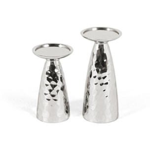 SET DE 2 CANDELABROS - 24 x11 diam