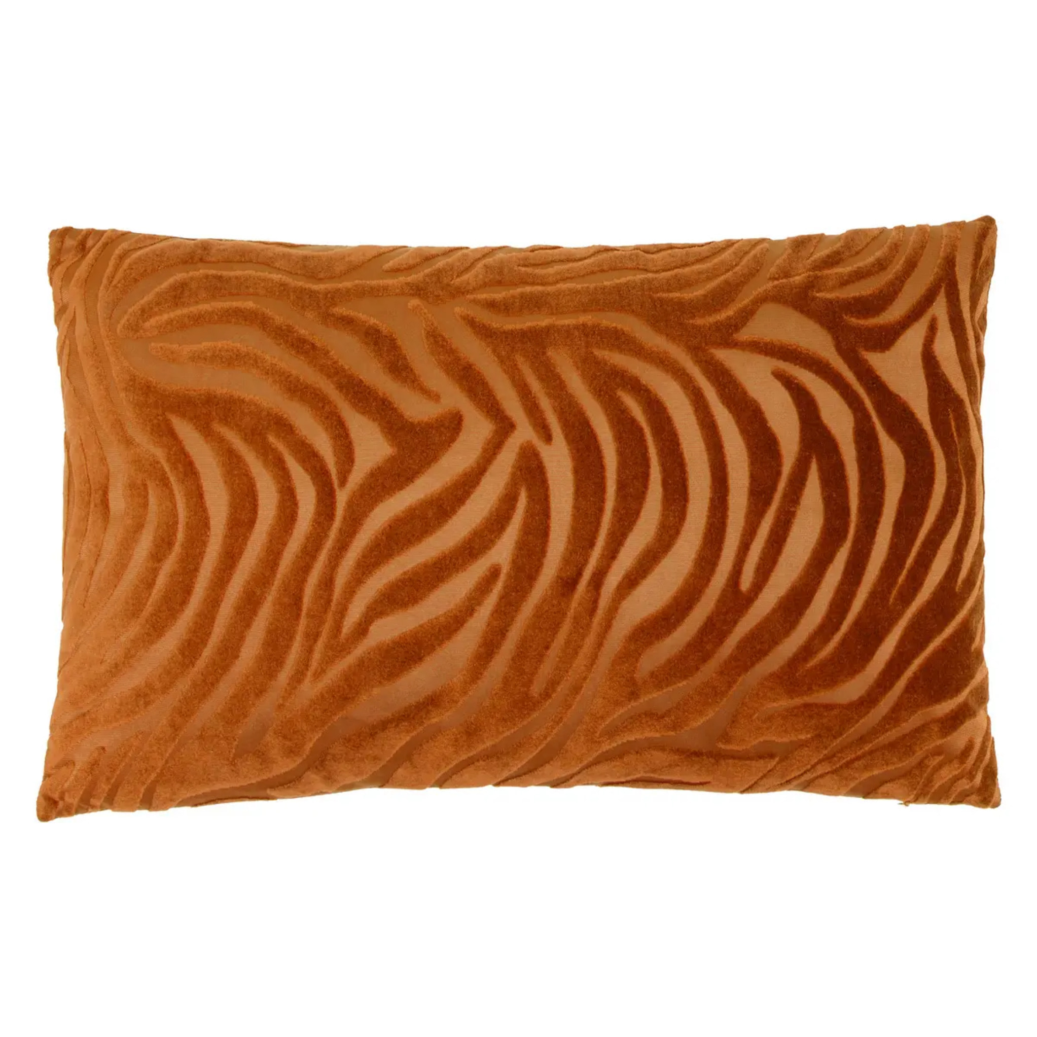 Coussin Tigris ambre 50x30cm