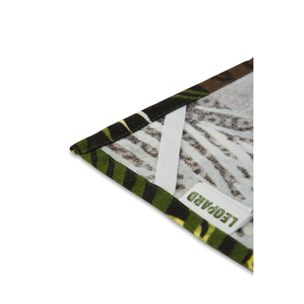 Set Torchon, Manique et Gant de Cuisine Excelsa – Leopard, Coton Multicolore