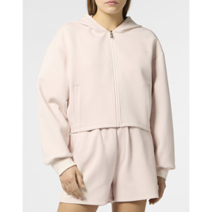 PLEIN SPORT Zip Hoodie Icon Scratch