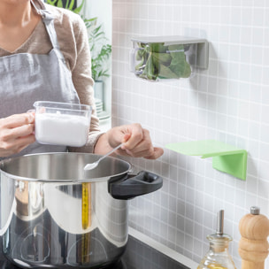 Contenitori da Cucina Adesivi Estraibili Handstore InnovaGoods Confezione da 2 unità