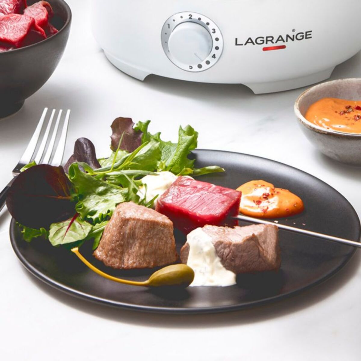 Fondue LAGRANGE prestige charbon