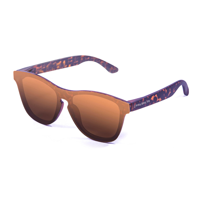 Gafas de sol PALO ALTO ISOLA - Marrón demi mate / Plana marrón degradado