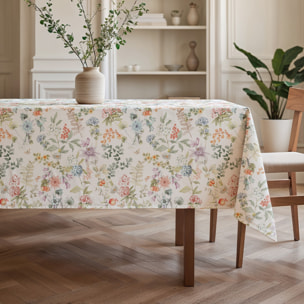 Nappe imprimée anti-tâches AZAHARA MULTICOLORE