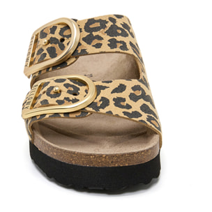 SANDALO CON ZEPPA BILLOWY MARRONE