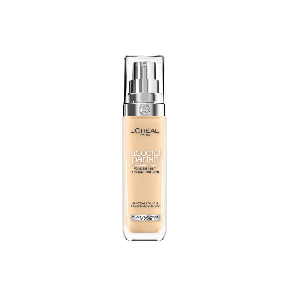 L'Oréal Paris Accord Parfait Fond de Teint Fluide 2D Amande Dorée 30ml