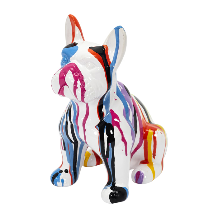 Bulldog Ceramique Coulures 20cm