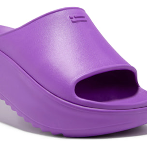 Sandalia Mujer Estilo Pala Sonax Slide Morado D.Franklin