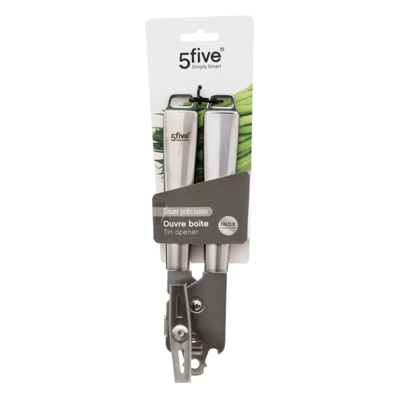 Ouvre-boîte "Silver Précision" en inox