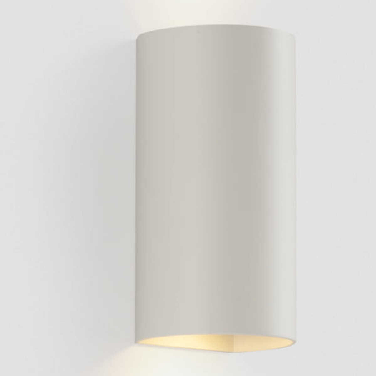 SOLE 2L Lampada da parete rotondo bianca