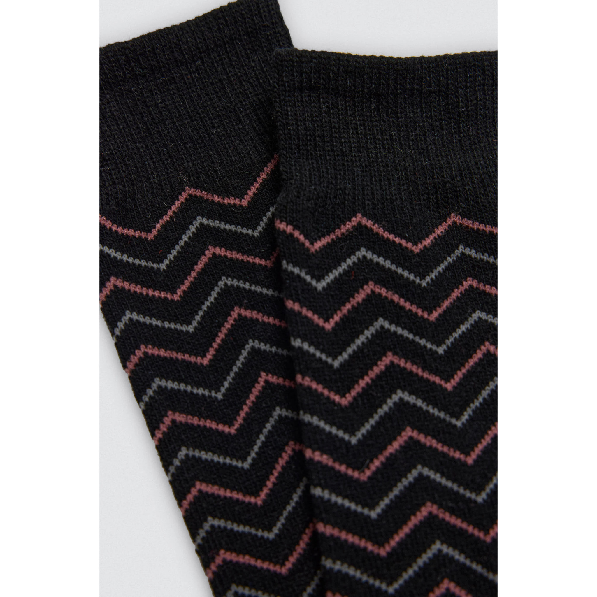 Confezione da 3 calzini di lana stampati in colori