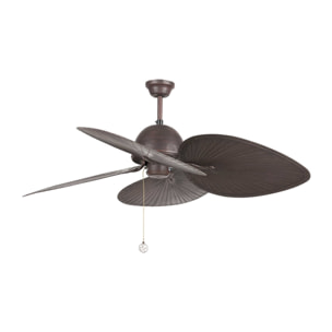 CUBA L Ventilador de techo marrón