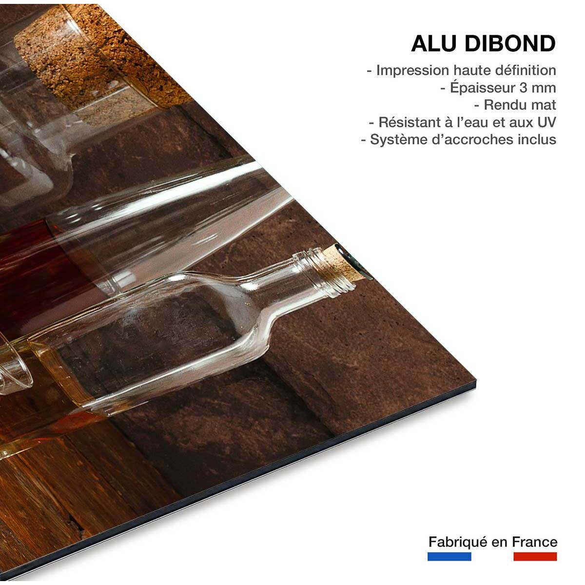 Tableau cuisine soupe  Tableau alu Dibond