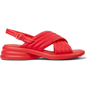 Sandalias - CAMPER Spiro - Rojo - Cuero liso