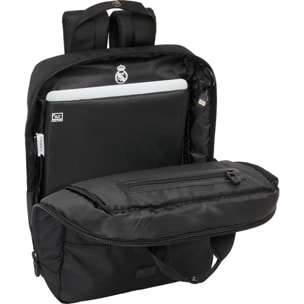 Mochila para portatil 13,3+usb real madrid premium