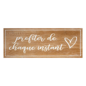 Déco murale manuscrite 80x30 cm