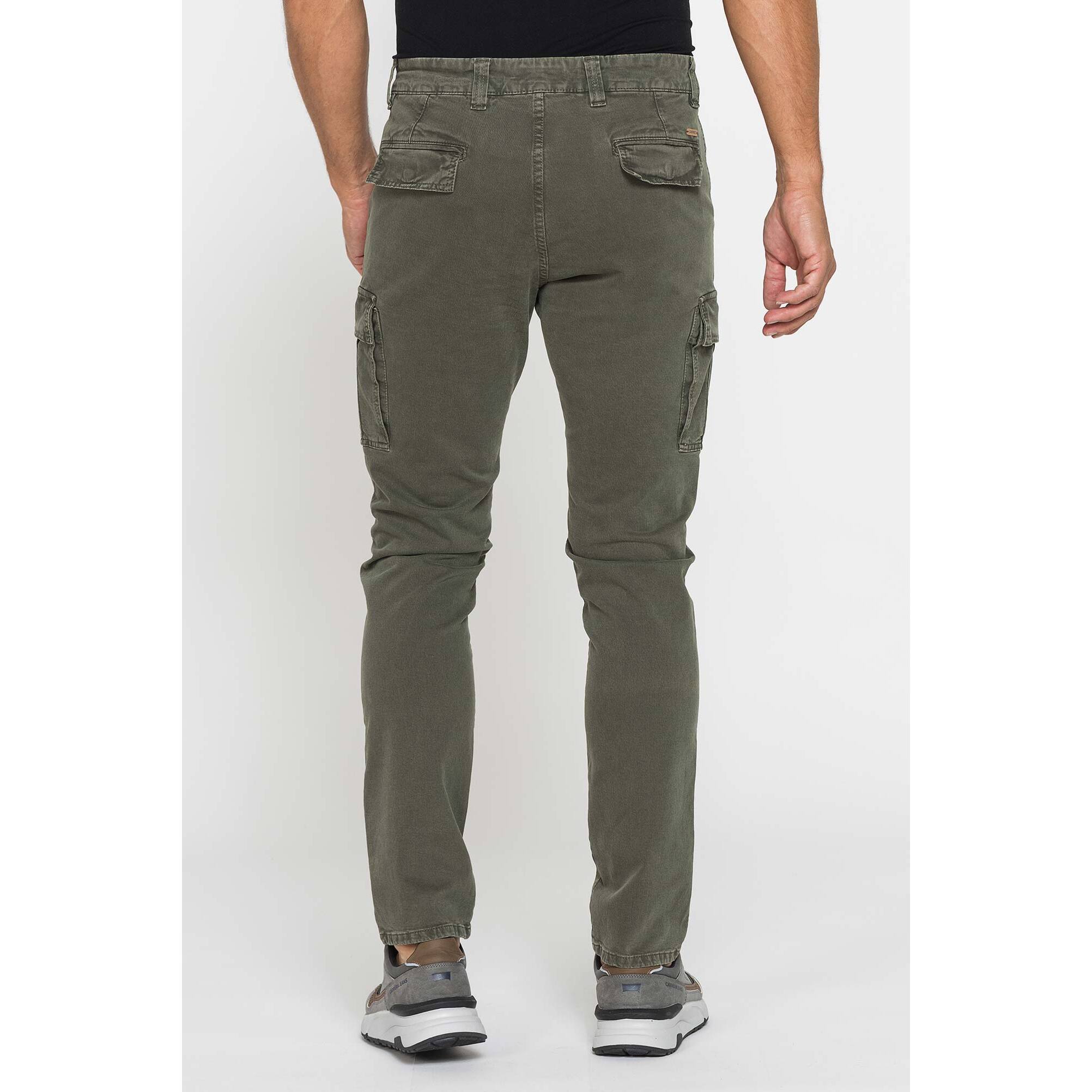 CARGO MOD. 619 SLIM FIT IN PESANTE GABARDINA STRETCH