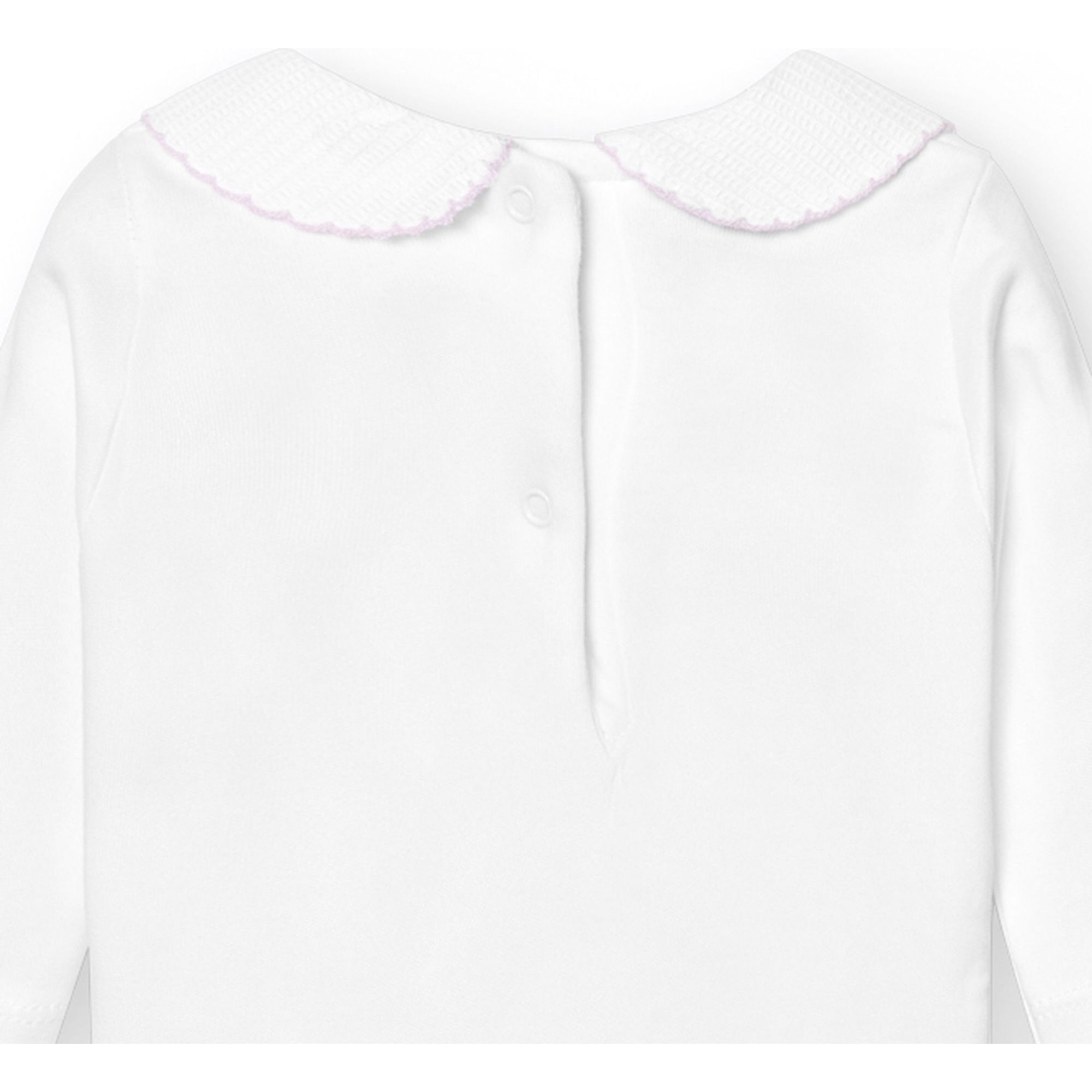 Body bebé manga larga cuello polo piqué