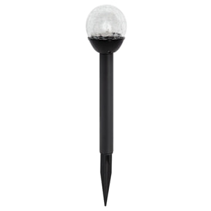 Balise solaire à planter "Carry" noir H32cm