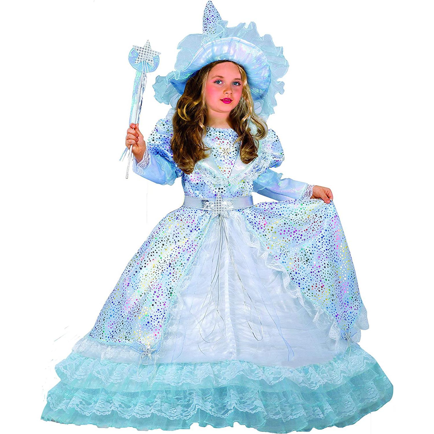 Costume Travestimento Carnevale Regina Delle Fate Bambina