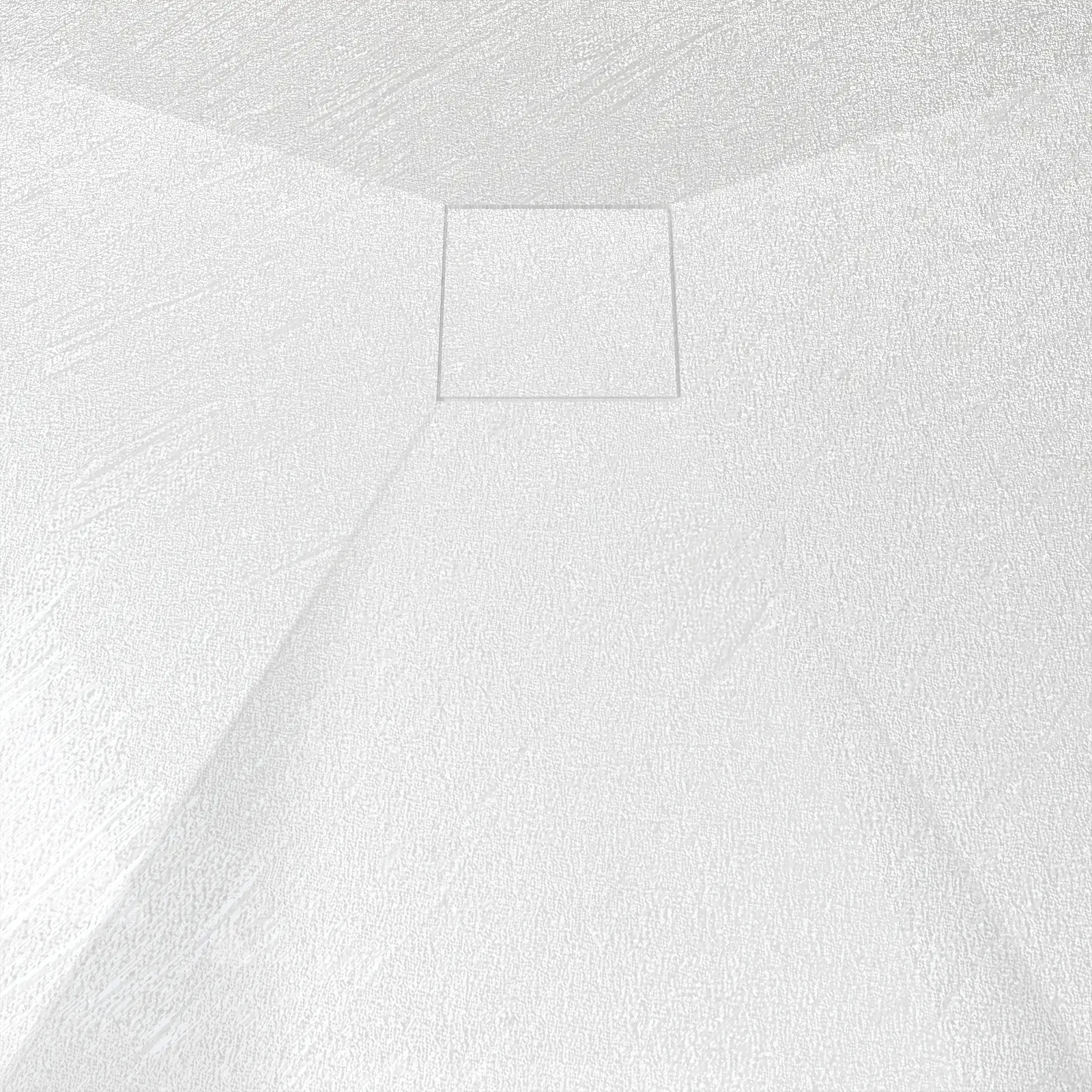 Receveur de douche 90x160x2.6 cm en SMC Finition Ardoise - Blanc Mat - ROCK 2 WHITE