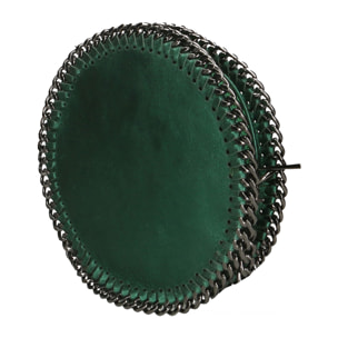 Borsa a spalla da Donna Nora in Vera Pelle Made in Italy 22x22x5 cm