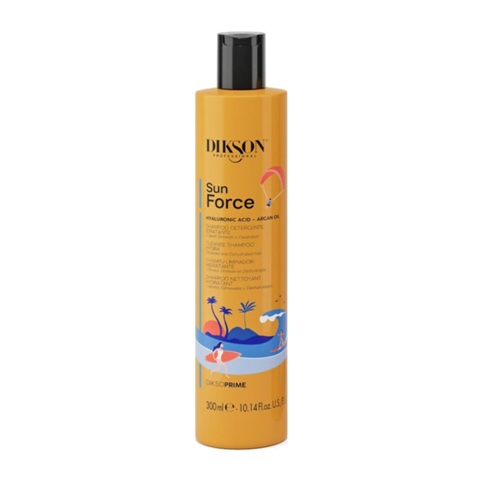 DIKSON Prime Sun Force Hyaluronic Acid-Argan Aceite Champú 300ml