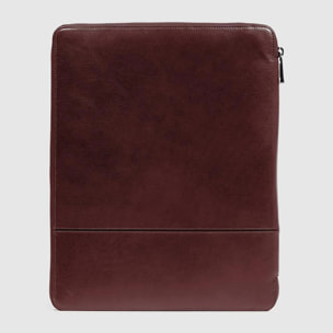 Piquadro Porte bloc pour en cuir iPad® avec boucle à stylo et poche à AirPods®