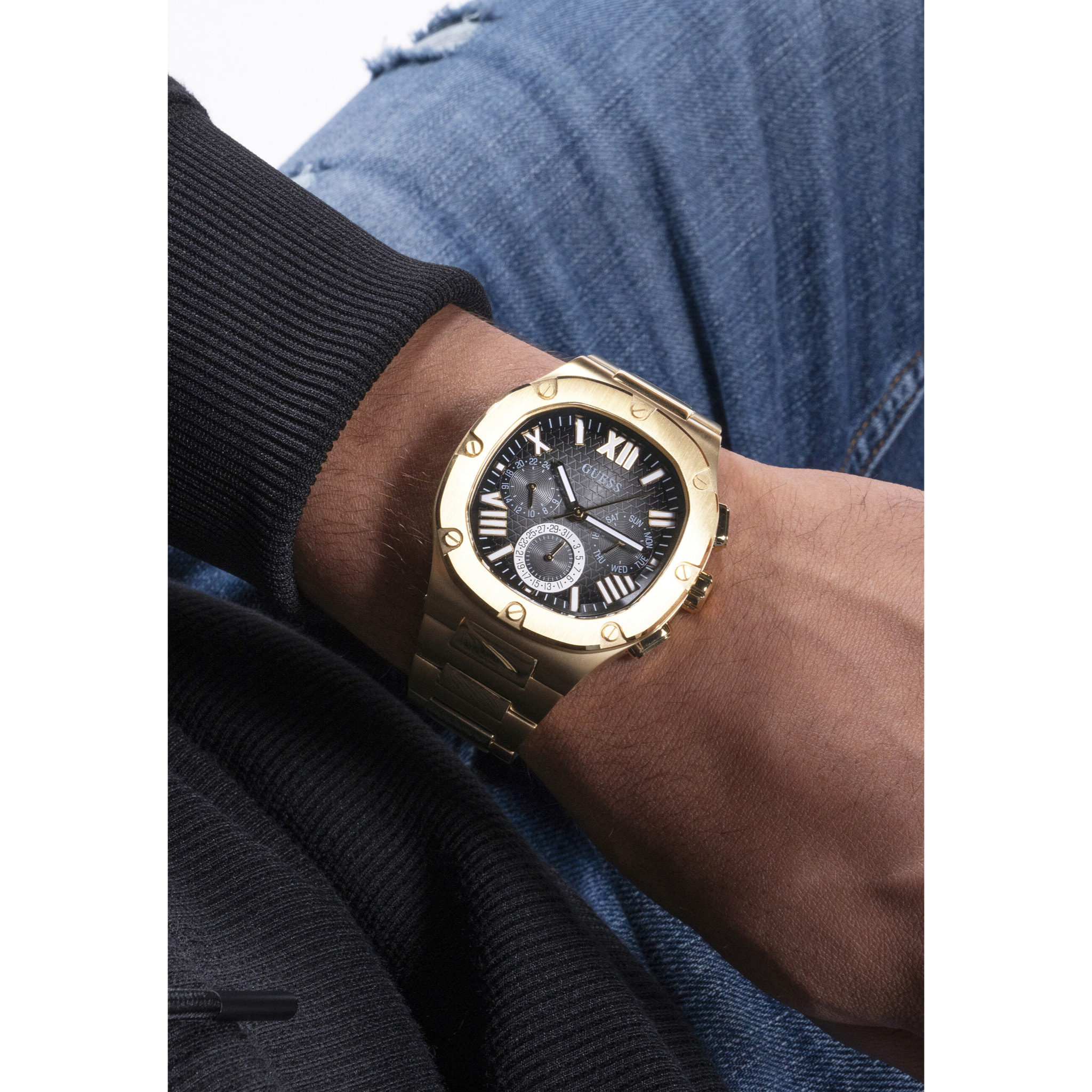 Guess Orologio Analogico Al Quarzo Headline