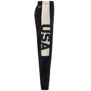 Kappa - Pantaloni Uomo Donna Blu - Arufinzip Usa Us