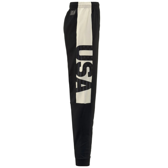 Kappa - Pantaloni Uomo Donna Blu - Arufinzip Usa Us