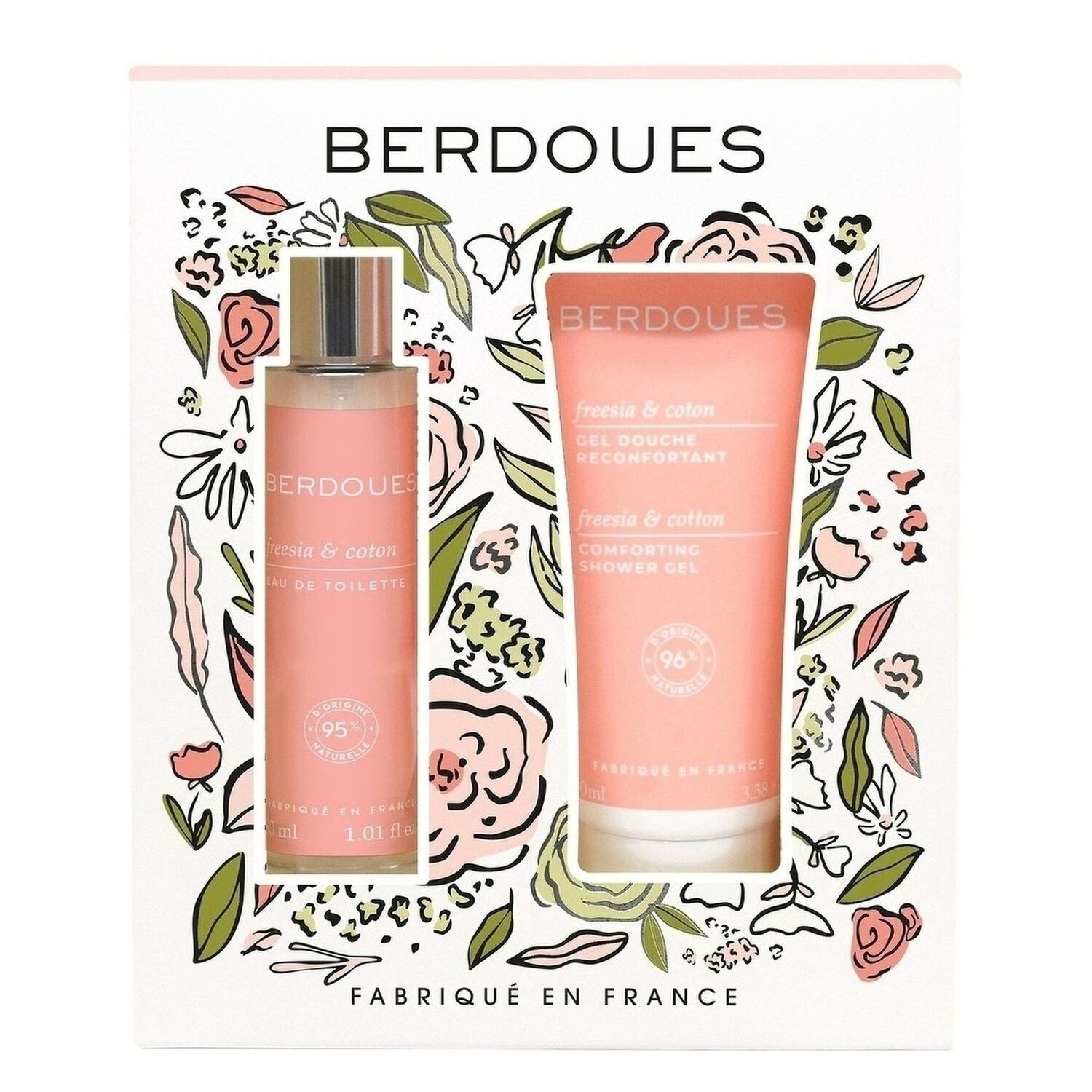 Freesia & Coton - Coffret Eau de Toilette 30 ml + Gel Douche 100 ml