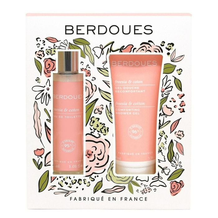 Freesia & Coton - Coffret Eau de Toilette 30 ml + Gel Douche 100 ml