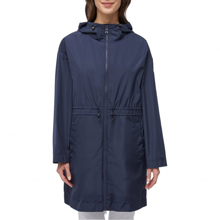 Chubasquero > Cortavientos Mujer de la marca GEOX  modelo W BULMYA LONG PARKA Blue