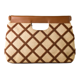 Laura Ashley Bolso para Mujer VALETTA-QUILTED-TAN